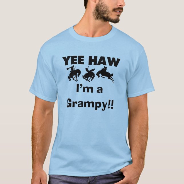 Yee Haw I'm a Grampy T-shirts and Gifts (Front)