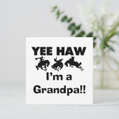 Yee Haw I'm a Grandpa T-shirts and Gifts (Standing Front)