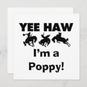 Yee Haw I'm a Poppy T-shirts and Gifts (Front/Back)