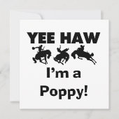 Yee Haw I'm a Poppy T-shirts and Gifts (Front)
