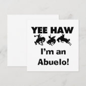 Yee Haw I'm an Abuelo T-shirts and Gifts (Front/Back)