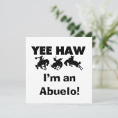 Yee Haw I'm an Abuelo T-shirts and Gifts (Standing Front)