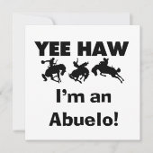 Yee Haw I'm an Abuelo T-shirts and Gifts (Front)