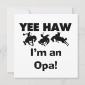Yee Haw I'm an Opa T-shirts and Gifts (Front)