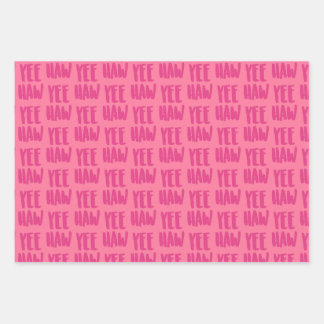 Yee Haw Wrapping Paper, Country Glam Gift Wrap