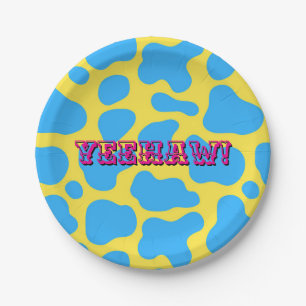 Yeehaw! Country and western theme Paper Plates