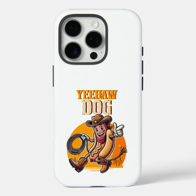 Yeehaw Dog Case-Mate iPhone Case (Back)
