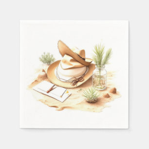 Yeehaw Jubilations: Wild West Cowboy Baby Shower Napkins