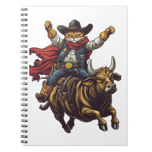 Yeehaw Kitty – Wild West Cat Cowboy Rodeo Notebook
