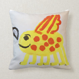 Yeep!  throw pillow