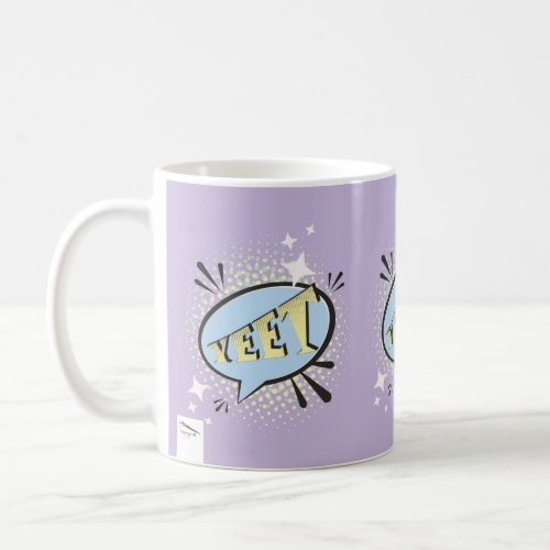 Yeet Comic Speech Bubble Funny Meme  Coffee Mug