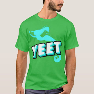 Yeet Funny Mermaid Gifts For Girls Mermaid Lover G T-Shirt