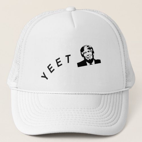 Yeet Trump Funny 2020 Election Anti_Trump Trucker Hat