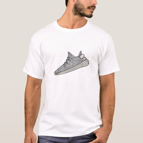 Yeezy 350 T_shirt design