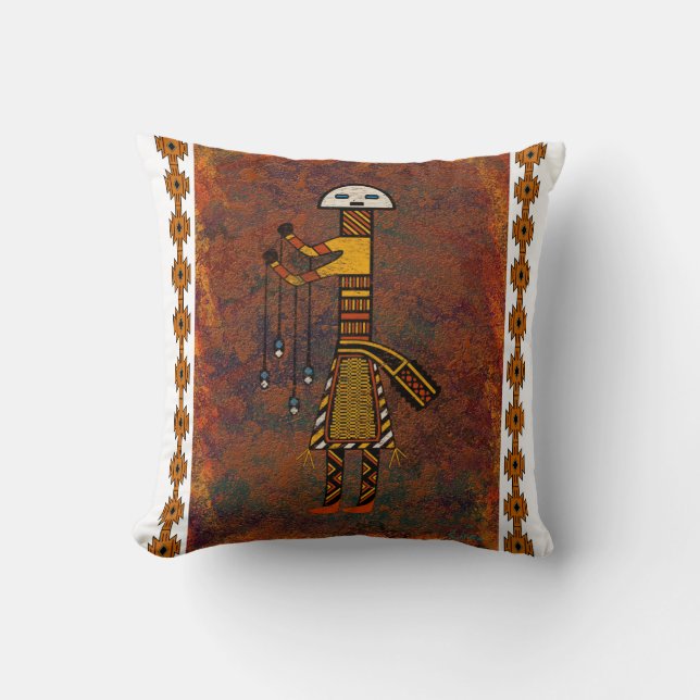 Ye'ii (Yay-ee) Throw Pillow (Front)