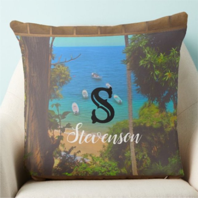 Yelapa 1017 throw pillow (Creator Uploaded)