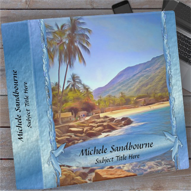 Yelapa Beach 761 3 Ring Binder (Creator Uploaded)
