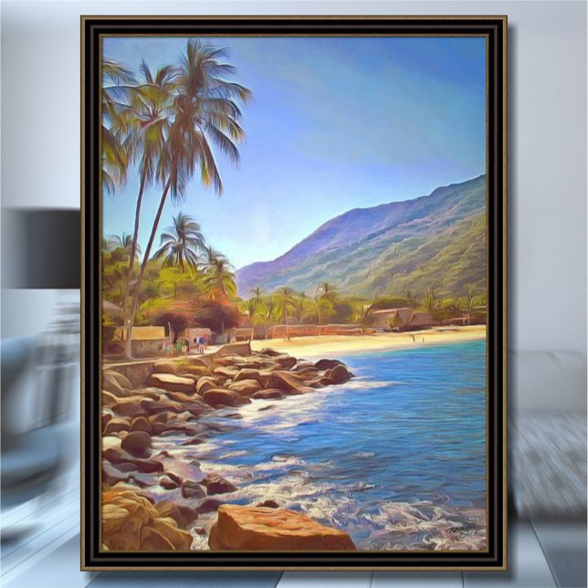 Yelapa Beach 761 Art Print (Creator Uploaded)