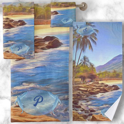 Yelapa Beach 761 Bath Towel Set