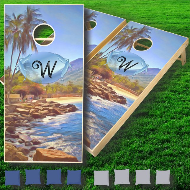 Yelapa Beach 761 Cornhole Set (Creator Uploaded)