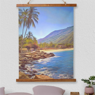 Yelapa Beach 761 Hanging Tapestry