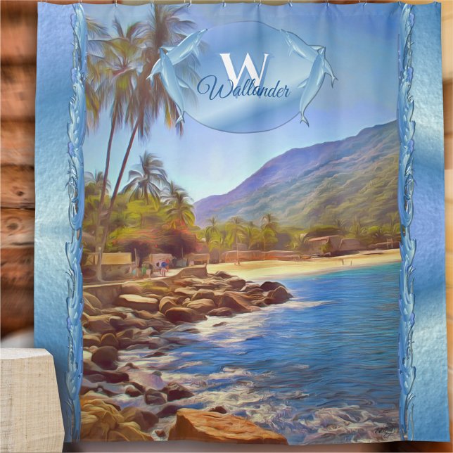 Yelapa Beach 761 Shower Curtain (Creator Uploaded)