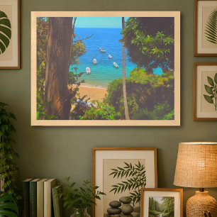 Yelapa Mexico Beach 1017 Painting Art Print