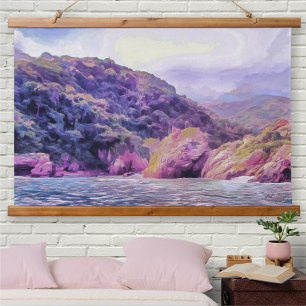 Yelapa Mexico Rocky Coast 1620 Fine Art Hanging Tapestry