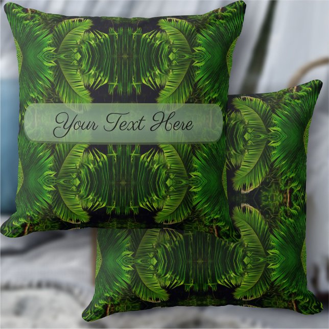 Yelapa Palms 0828 Throw Pillow (Creator Uploaded)
