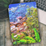 Yelapa Scenic Path View 0819 iPad Mini Cover<br><div class="desc">Painting “Yelapa Scenic Path View 0819” Collection Protect your iPad with a custom cover fit for your superhero tablet. The multifunctional design folds into multiple stand positions for hands-free heroics. Personalize on the product page or click the "Customize" button for more design options. Design created from my painting “Yelapa Scenic...</div>