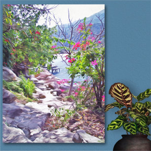 Yelapa Trail 821 Art Canvas Print