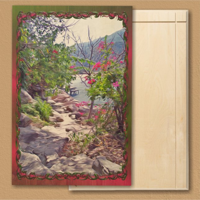Yelapa Trail 821 Code Wood Wall Art (Creator Uploaded)