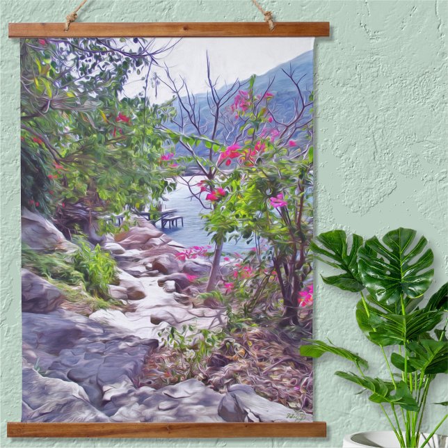 Yelapa Trail 821 Hanging Tapestry (Creator Uploaded)