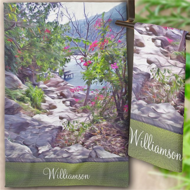 Yelapa Trail 821 Kitchen Towel (Creator Uploaded)