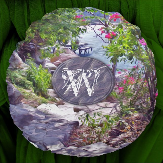 Yelapa Trail 821 Round Pillow (Creator Uploaded)