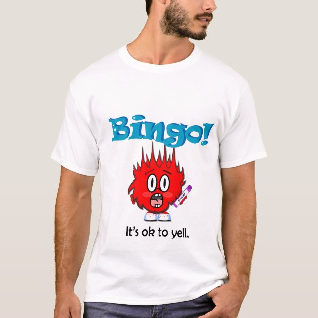 Yell Bingo! T-Shirt (Front)