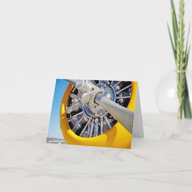 Yella Propella Card (Front)