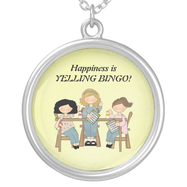 YELLING BINGO! Necklace (Front)