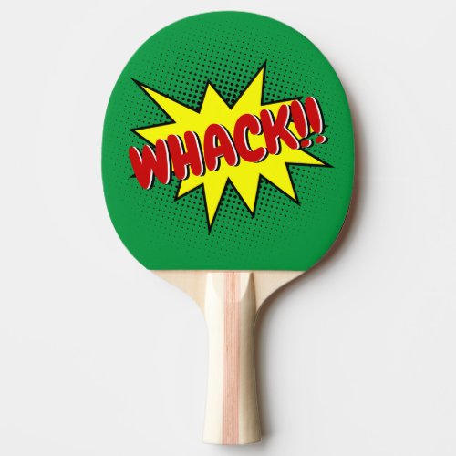 Yelling Speech Bubble Your Statement Template Ping Pong Paddle