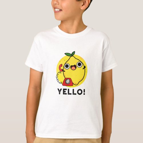 Yello Funny Yellow Lemon Pun  T_Shirt