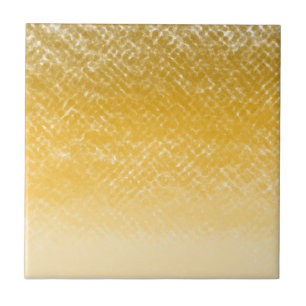 Yelloe Dip Dye Ceramic Tile