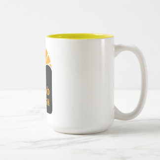 Yellow 15 oz Two-Tone Mug