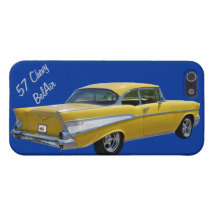 STICKER POSTCARD 57 CHEVY CUT-OUT 1957 CHEVROLET