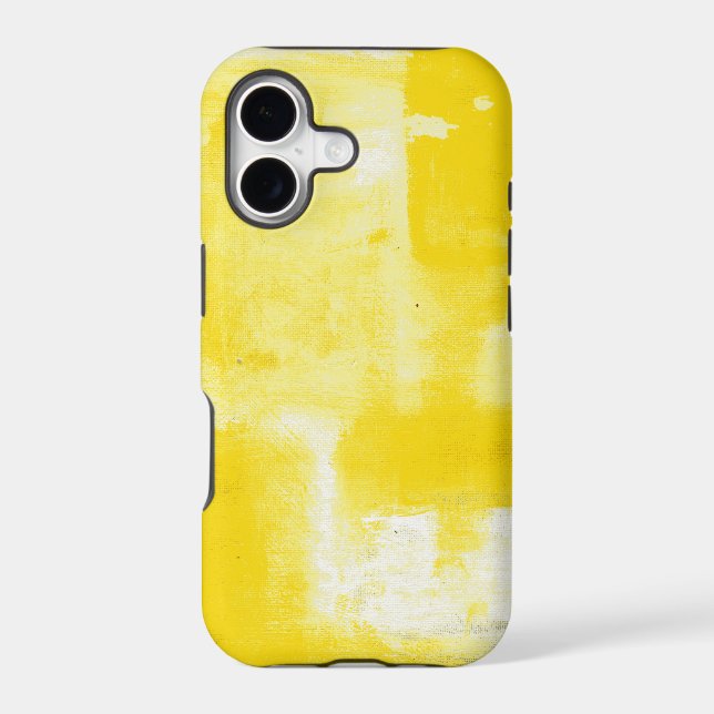 Yellow #1 iphone case (Back)