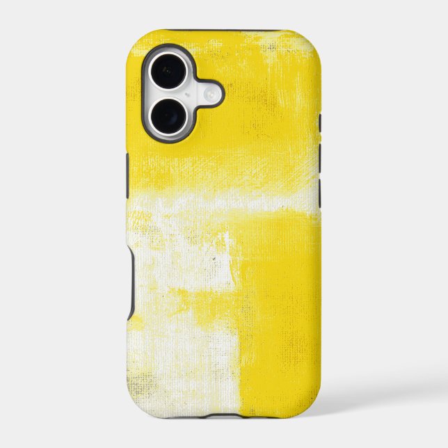 Yellow #2 iphone case (Back)