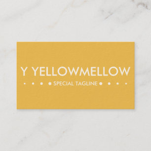 YELLOW 4dots Business Card