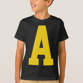 Yellow a' On Red For Alvin Costume Halloween And F T-Shirt