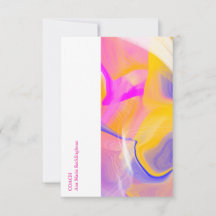 Yellow abstract color flow