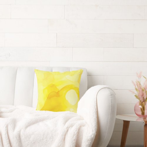 Yellow Abstract Hipster Modern Hipster Cushion