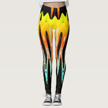 yellow abstract tulip design by Tron2021.